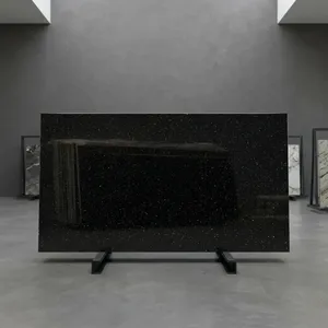 Wholesale South Galaxy Black Granite Natural <b>Stone</b> Slabs Custom Size Available for Countertops Staircases Wall Cladding - Product Image 1