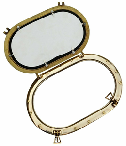 Porthole <b>Mirror</b> Vintage Nautical Marine Wall <b>Mirror</b> Decorative Maritime Ship Style <b>Mirror</b> for <b>Bathroom</b> Living Room Bedroom - Product Image 2
