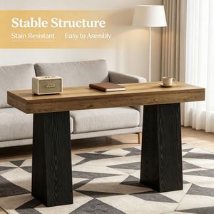 Tavolo da Bar Moderno in Legno e Vetro per Hotel, Eventi e Altro - Product Image 4