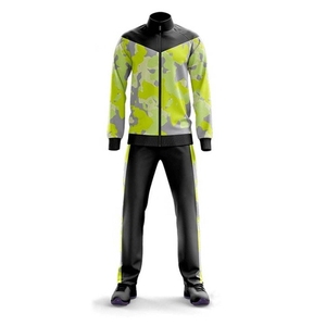 Conjunto Deportivo para Hombre, 100% Algodón, Sudadera con Cremallera y Pantalones Deportivos, Diseño con Parches de Colores - Product Image 5
