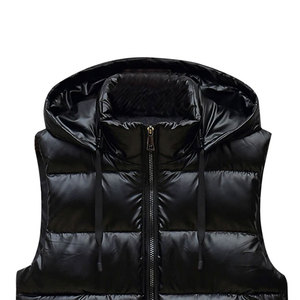 Chaleco acolchado con capucha para hombre, el más popular, con cremallera, estilo burbuja, para invierno, ¡Gran oferta! - Product Image 5