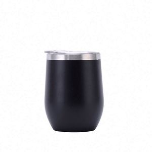 Vaso de Vino Personalizado de Acero Inoxidable con Aislamiento al Vacío de 12 oz, con Tapa - Regalos Corporativos Promocionales - Product Image 2
