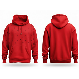 Sweat à capuche sport en molleton de coton et polyester de qualité supérieure pour homme – Idéal pour l'entraînement en salle de sport – Coton épais – Marché américain et européen - Product Image 2
