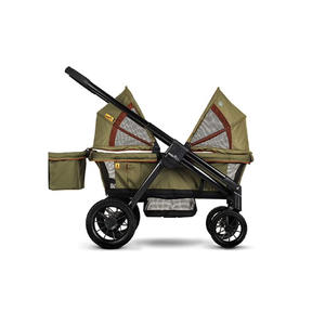 Cochecito de bebé de alta gama diseñado con telas y accesorios de lujo - Product Image 6