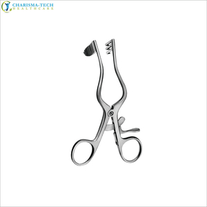 เครื่องมือผ่าตัดแบบยึดติดด้วยตัวเอง CHARISMA-TECH Beckman-Weitlaner Retractor ทำจากเหล็กกล้าไร้สนิม สำหรับการผ่าตัดหู คอ จมูก - Product Image 3