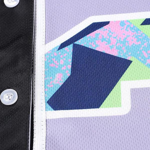 Maillots de baseball édition classique en tissu polyester Heritage avec toucher authentique et coutures renforcées - Product Image 3