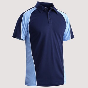 GULLSTAR YOGA INDUSTRY Men's Navy <b>Blue</b> Short Sleeve for Shirt Quick Dry Sporty Casual Polyester/Cotton Nonwoven Fabric Regular - Product Image 1