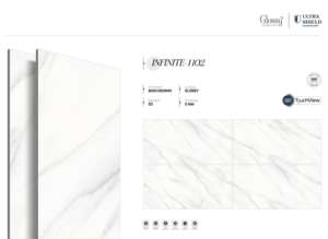 กระเบื้องพอร์ซเลนเคลือบเงาหรูหรา ดีไซน์เนอร์ พรีเมียม ขนาดใหญ่ 800x1600 1200x1800 750x1500 มม. สำหรับตกแต่งภายในสไตล์โมเดิร์น - Product Image 5