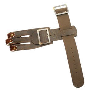 En gros Gant de tir à trois doigts en cuir pleine fleur avec sangle à boucle réglable pour l'entraînement au tir sur cible et la protection des doigts pour les sports de plein air - Product Image 2