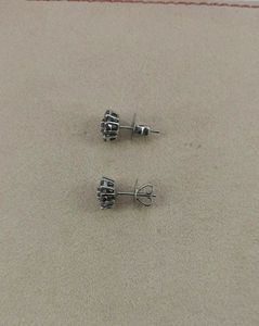 1.32 Cttw Brown Diamond Stud <b>Earrings</b> 925 Sterling <b>Silver</b>, Round Cut Natural Diamond Studs for Women, Push <b>Back</b> - Product Image 3
