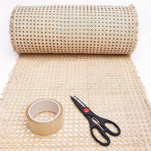 Cheapest price <b>rattan</b> roll natural material for furniture decoration cane webbing <b>sheet</b> rolls - Product Image 5