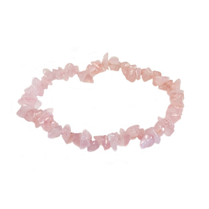 Puce de bracelet puce de Quartz Rose bijoux de mode bracelet de puce de cristal de pierre perles bracelets porte-bonheur ou bracelets - Product Image 5