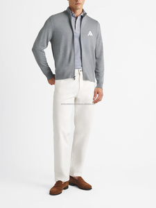 OEM Custom Men's Winter Knitted <b>Pullover</b> <b>Sweater</b> Quick Dry Polyester/Cotton OEM Supply - Product Image 3