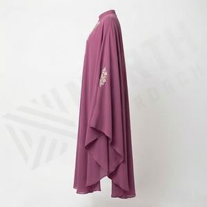 Vente en gros de nouveaux modèles d'abayas pour femmes, fabricant professionnel de vêtements islamiques, vêtements musulmans à manches longues respirants et à séchage rapide - Product Image 3