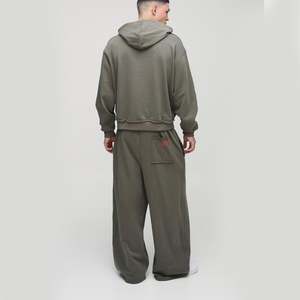 Chándal de Invierno para Hombre, Ecológico, 100% Algodón, Diseño Personalizado OEM/ODM, Precio de Fábrica, Alta Calidad, Suave, Transpirable y Ligero - Product Image 4
