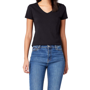 T-shirt décontracté pour femme, coupe ample et moderne, style tendance, idéal pour le quotidien, fabrication OEM - Product Image 1