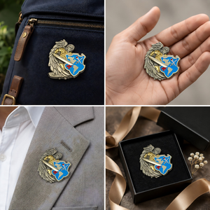 Custom Angels Pro Enamel Lapel <b>Pin</b> | Character Style Metal Badge Collectible Souvenir | OEM Wholesale Export Supplier 2026 <b>Pin</b> - Product Image 4