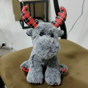 Peluche de renne de Noël personnalisée OEM, nouvelle peluche de cerf pour Noël - Product Image 3