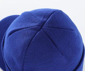 Gorro de Invierno para Hombre Bright Royal con Visera, Cálido, de Doble Punto, Transpirable, Personalizable, para Exteriores, OEM - Product Image 6