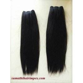 Extensions de cheveux humains bruts de temple indien vierge pure 100% vague droite non traitée avec des cheveux sains à texture profonde naturelle - Product Image 4