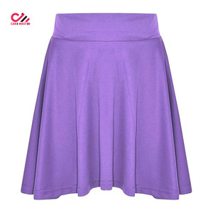 Jupe plissée taille haute personnalisée de haute qualité avec logo, uniforme scolaire unisexe pour étudiants, motif et couleur unis, jupes pour femmes - Product Image 6