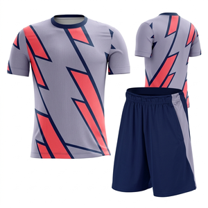 Camisetas de Fútbol Transpirables de Alta Calidad OEM, Sublimadas, de Manga Corta, de Secado Rápido, para Entrenamiento, Proveedor de Fábrica al por Mayor - Product Image 1