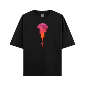 เสื้อยืดคอกลมผู้ชายคลาสสิกผ้าเจอร์ซีย์ลายสีพื้นสวยงาม - Product Image 1