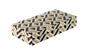 Hot Selling Luxury MDF & Resin Inlay Storage Box Customized Jewelry Organizer Latest Decorative Storage Box - Product Image 4