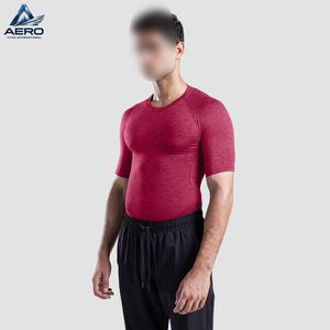 Camisetas de Compresión de Manga Corta para Hombre, Ropa Deportiva para Gimnasio y Running, Calidad Superior, Precio al por Mayor - Product Image 3