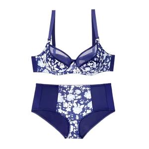 Conjunto de Ropa Interior Deportiva de Dos Piezas con Estampado de Piel de Leopardo para Mujer, Sujetador Deportivo y Braguitas de Algodón 100% - Product Image 3