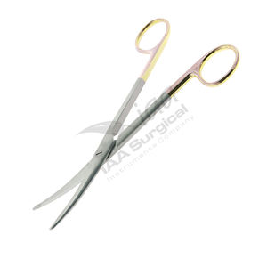 กรรไกรผ่าตัดกระดูกและข้อแบบมืออาชีพ เกรดทางการแพทย์ ผลิตจากเหล็กกล้าไร้สนิม ใบมีดโค้ง กรรไกรแบบ Mayo ใช้งานด้วยมือ - Product Image 2