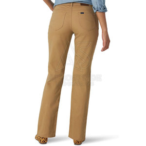 Mid Waist Regular Fit Straight Casual <b>Jeans</b> Pant 100% Cotton Stretchable Fabric <b>Soft</b> Feel Comfortable All Day Wear Trendy Look - Product Image 2