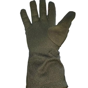 Luxury 30cm Black Opera Length Microfiber Gloves Full-Hand Cotton Gloves for Sports & Daily Use Jewellery <b>Watch</b> Display - Product Image 1