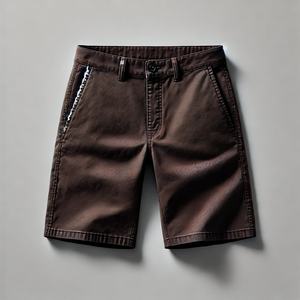 กางเกงยีนส์ขาสั้นผู้ชายหลากสี คุณภาพดี ทรงหลวม มีกระเป๋าคาร์โก้ ราคาถูก ผลิตจากโรงงาน กางเกงยีนส์ลำลองสำหรับผู้ชาย - Product Image 4