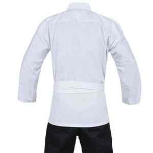 Kimono de karaté WKF unisexe, uniforme de kata, tissu personnalisable, vente en gros, OEM, vêtements d'arts martiaux pour adultes, kimono de jiu-jitsu - Product Image 4