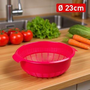 Cestino per Verdure in Plastica da 23 cm ESCURREVERDURAS Utensili per Frutta e Verdura - Product Image 3