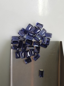 Natural Iolite 6x4MM Octagon Cut Best Quality Loose Gemstone With Pleochoric Effect For Jewelry Making - Product Image 4