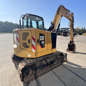 รถขุดขนาดเล็ก Caterpillar 308 CR มือสอง รุ่นดั้งเดิม แบบหางสั้น ระบบไฮดรอลิก ขาย - Product Image 6