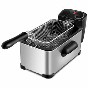 Friggitrice Elettrica in Acciaio Inox da 3,2 Litri con Timer per Uso Domestico in Cucina - Product Image 6