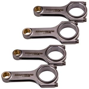Nuove Bielle a Sezione a H 1.8T con Bulloni WRP per Audi A3 A4 A6 TT VW Golf Passat Seat Cordoba per Modelli con Motore 1.6 16V in Acciaio - Product Image 1