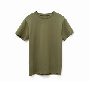 เสื้อยืดผ้าฝ้ายสำหรับผู้ชายเสื้อยืดลำลองแบบเรียบง่ายเสื้อยืดผ้าฝ้ายใส่ได้ทุกวันใส่สบาย - Product Image 2