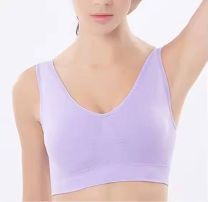 Sujetador Deportivo para Hombre de Soporte Medio-Alto, Sin Costuras, Transpirable, Ecológico, de Secado Rápido, con Forro de Spandex, Acolchado, para Gimnasio y Yoga - Product Image 3