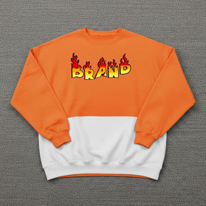 Sudaderas Personalizadas con Logotipo Impreso en DTG, Hombros Caídos, Lisas, Extra Grandes para Mujer, 100% Algodón, Cuello Redondo, Tejido Grueso - Product Image 1