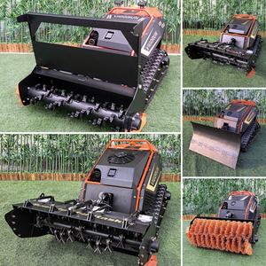 Falciatrice Agricola a Catena Personalizzata MTSK1000 con Larghezza di Taglio 1000mm, Ibrida Benzina-Elettrica, Telecomandata, Cingolata <span class=keywords><strong>per</strong></span> Fattoria - Product Image 3