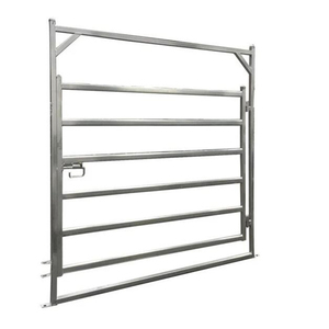 热处理牲畜镀锌椭圆形轨道牛场面板奶牛和马的农场围栏圆笔马围栏 - Product Image 3