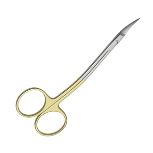 Ciseaux chirurgicaux ophtalmiques professionnels manuels TC La Grange en acier inoxydable, certifiés CE, ensemble d'instruments Ariston International - Product Image 3