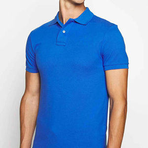 Chemises pour hommes de haute qualité avec logo personnalisé imprimé, en tissu Spandex/Polyester, anti-plis, avec poche, unisexe, manches courtes - Product Image 1