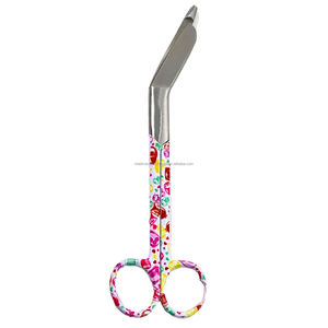 Tijeras Quirúrgicas Rosadas Lister para Vendajes, de Acero Inoxidable, para Trauma, Certificación CE ISO, OEM ODM, Mejor Proveedor - Product Image 1