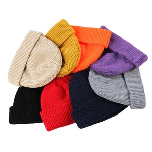 Bonnet en laine chaud pour femme et homme, automne-hiver, personnalisé, chapeau de hip-hop d'extérieur, bonnet tricoté pour homme, bonnet pour femme 2026 - Product Image 1