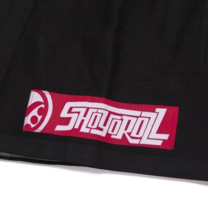 Kimono de Jiu Jitsu Shoyoroll Competitor 21 Rojo, 450 gsm, Negro, con Bolsas - Product Image 6